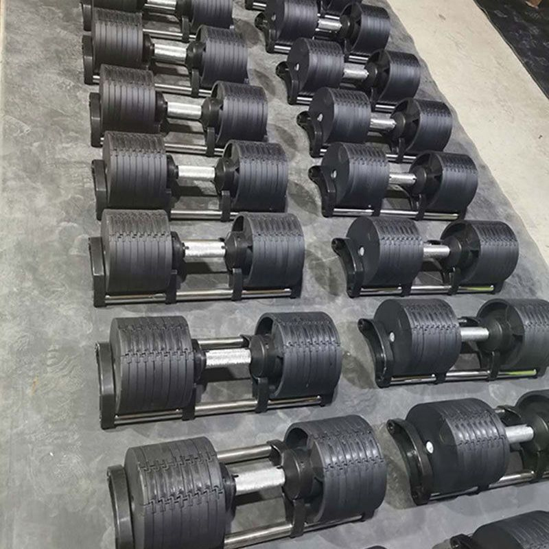 Adjustable Dumbbell Pair 40Kg - อุปกรณ์ฟิตเนสคุณภาพสูงขายส่ง ดัมเบลปรับน้ำหนักได้ 32 กก. พร้อมชั้นวางดัมเบลเหล็ก 2026