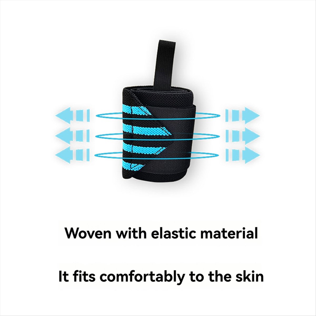สายรัดข้อมือ A91P 1 คู่ สายรัด - Wrist Wraps Weightlifting Support บทวิจารณ์และราคา