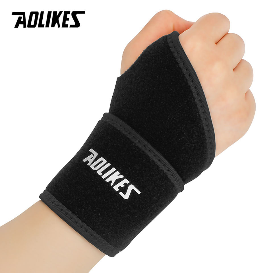 AOLIKES 1 PC สายรัดข้อมือ Thum - Wrist Wraps Weightlifting Support บทวิจารณ์และราคา