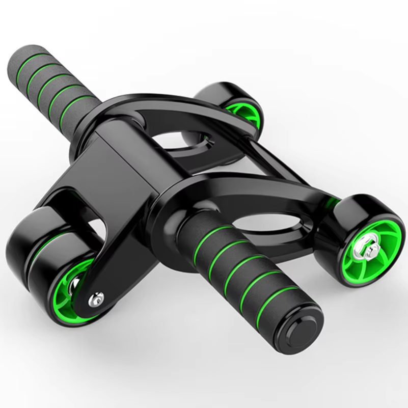 ลูกกลิ้งบริหารหน้าท้อง 4 ล้อ ส - Ab Roller Wheel With Elbow Support บทวิจารณ์และราคา
