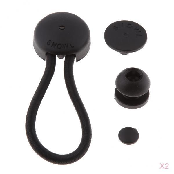 เชือกบันจี้บอลสีดำ เชือกผูกผ้า - Camping บทวิจารณ์และราคา