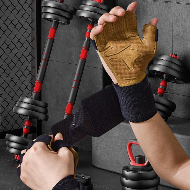 ถุงมือยกน้ําหนักสําหรับผู้ชายถ - Wrist Wraps Weightlifting Support บทวิจารณ์และราคา