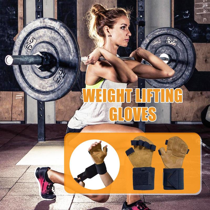ถุงมือยกน้ําหนักสําหรับผู้ชายถ - Wrist Wraps Weightlifting Support บทวิจารณ์และราคา