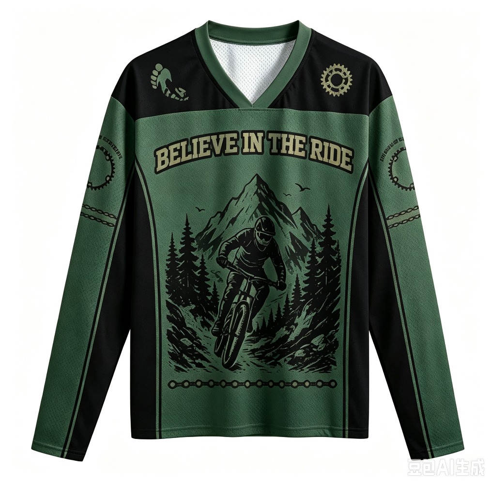 เสื้อยืดคอวีแขนยาวสำหรับผู้ชาย - Cycling บทวิจารณ์และราคา