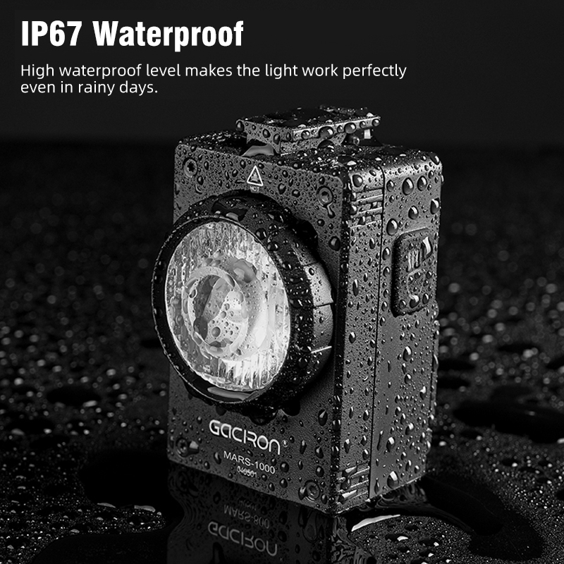 Gaciron Mars 1000lumens ไฟหน้า - Rechargeable Bicycle Headlight 1000 Lumen บทวิจารณ์และราคา