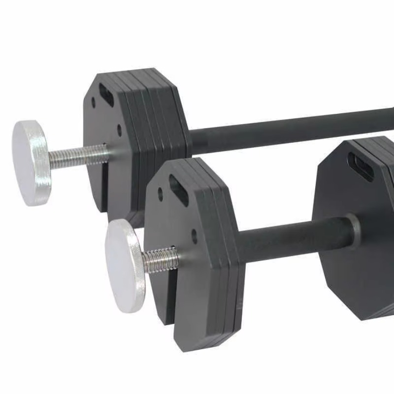 ดัมเบลโลหะรูปทรงแปดเหลี่ยมปรับ - Adjustable Dumbbell Pair 40Kg บทวิจารณ์และราคา