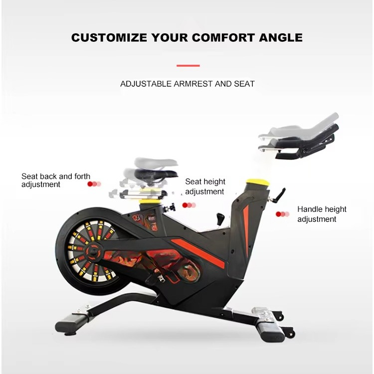 จักรยานออกกำลังกายแบบสายพานปรั - Exercise Bike Magnetic Resistance บทวิจารณ์และราคา