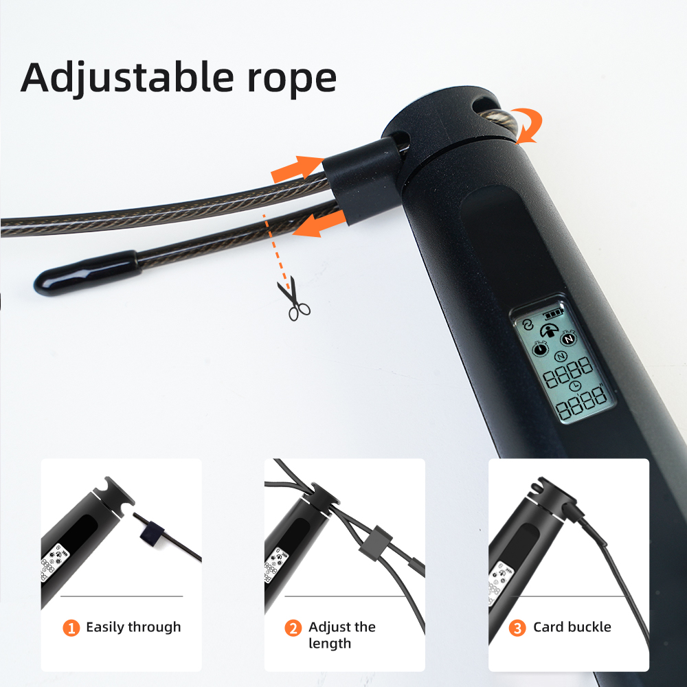 เชือกกระโดดอัจฉริยะสำหรับออกกำ - Smart Jump Rope Digital Counter บทวิจารณ์และราคา