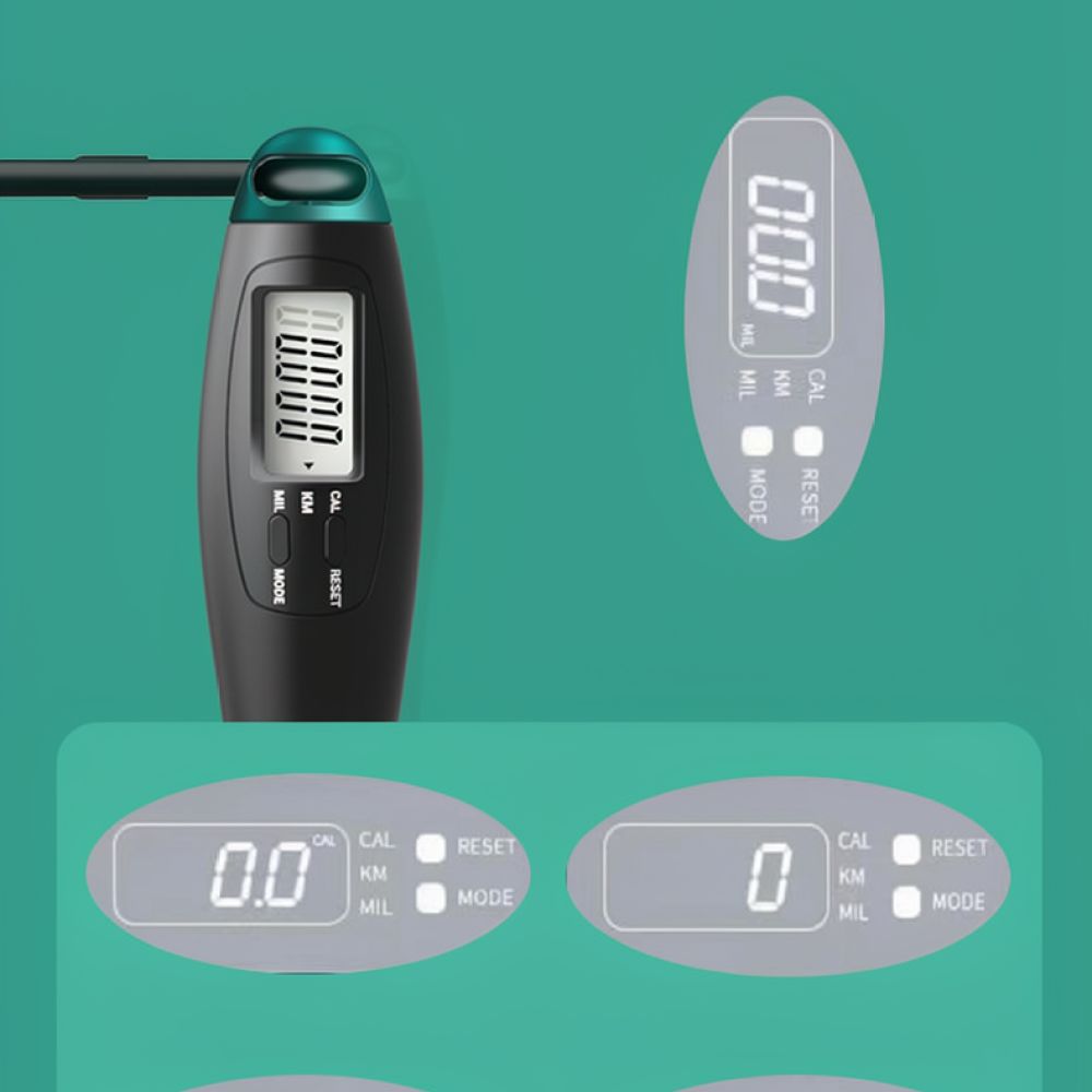เชือกกระโดดอัจฉริยะแบบดิจิทัล  - Smart Jump Rope Digital Counter บทวิจารณ์และราคา