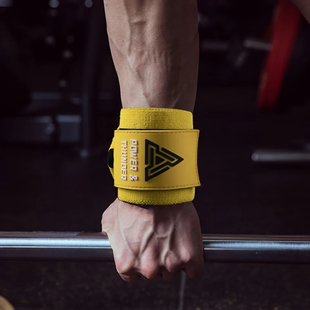 Heavy Duty Weight Lifting WRIS - Wrist Wraps Weightlifting Support บทวิจารณ์และราคา