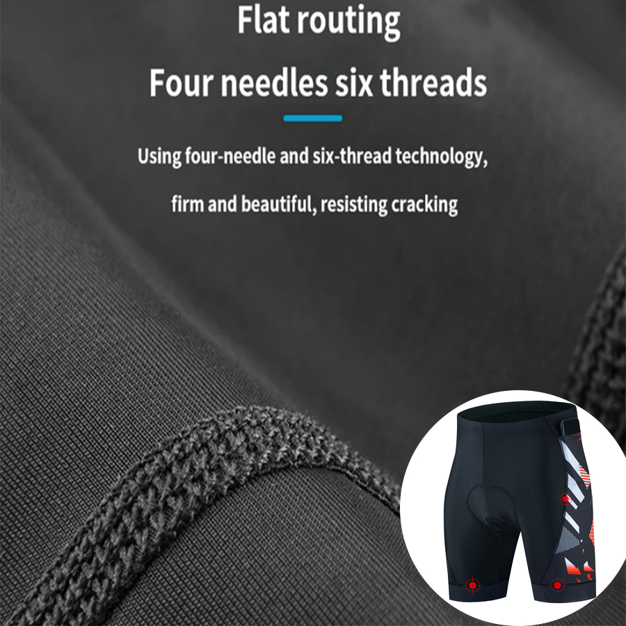 กระเป๋า3ใบกางเกงรัดรูปสำหรับขี - Padded Cycling Shorts 5D Gel บทวิจารณ์และราคา