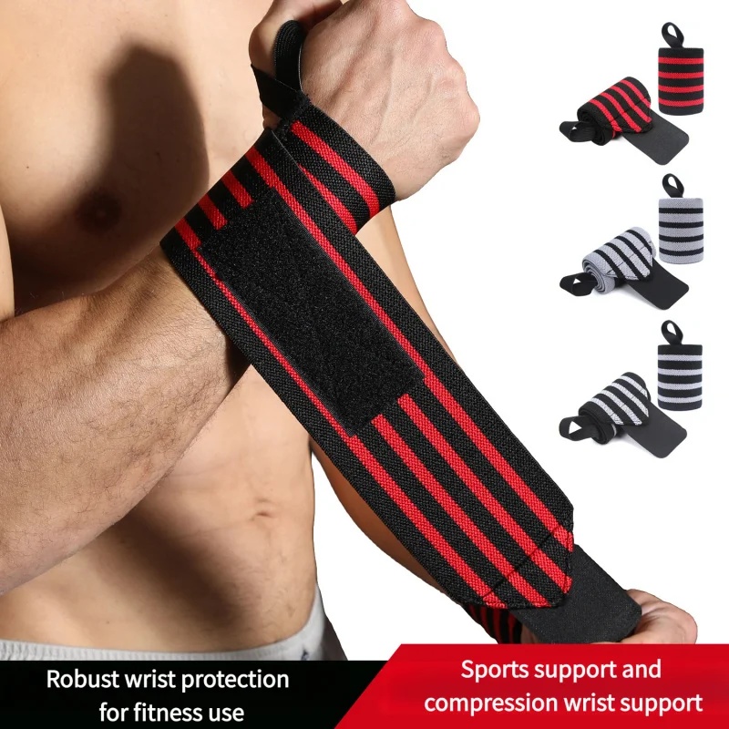 สายรัดพยุงข้อมือสำหรับออกกำลัง - Wrist Wraps Weightlifting Support บทวิจารณ์และราคา