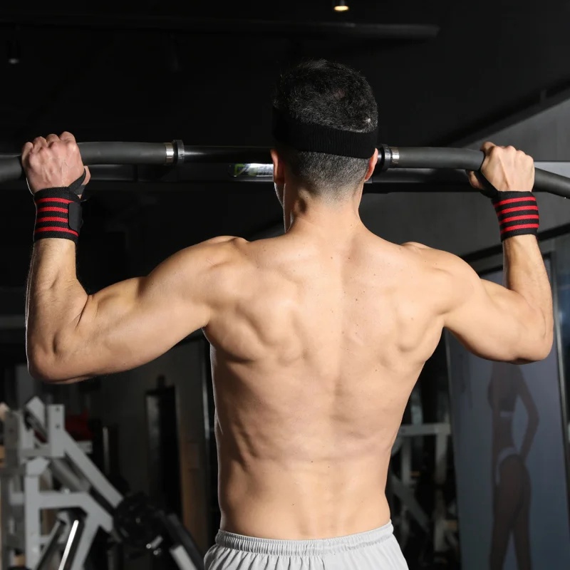 สายรัดพยุงข้อมือสำหรับออกกำลัง - Wrist Wraps Weightlifting Support บทวิจารณ์และราคา